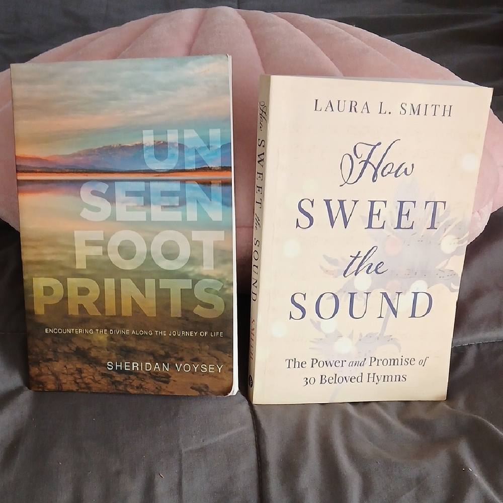 's Unseen Footprints Coffee Table Book - Brown and Blue